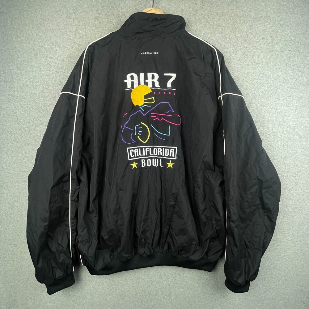 Vintage Air 7 Califlorida‎ Bowl Jacket Mens XXL Embroidered Highschool Football